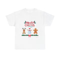 Festive Christmas Tee, Merry Christmas Shirt, Holiday T-Shirt, Unisex Cotton Tee, Christmas Gift, Winter Apparel