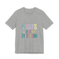 Jesus Over Everything T-Shirt | Christian Rainbow Scripture Tee