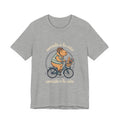 Casual Cycling Bear Tee | Tour-style Bicycle Graphic