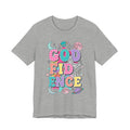 Godfidence Tee | Christian faith shirt, colorful mixed-font scripture style